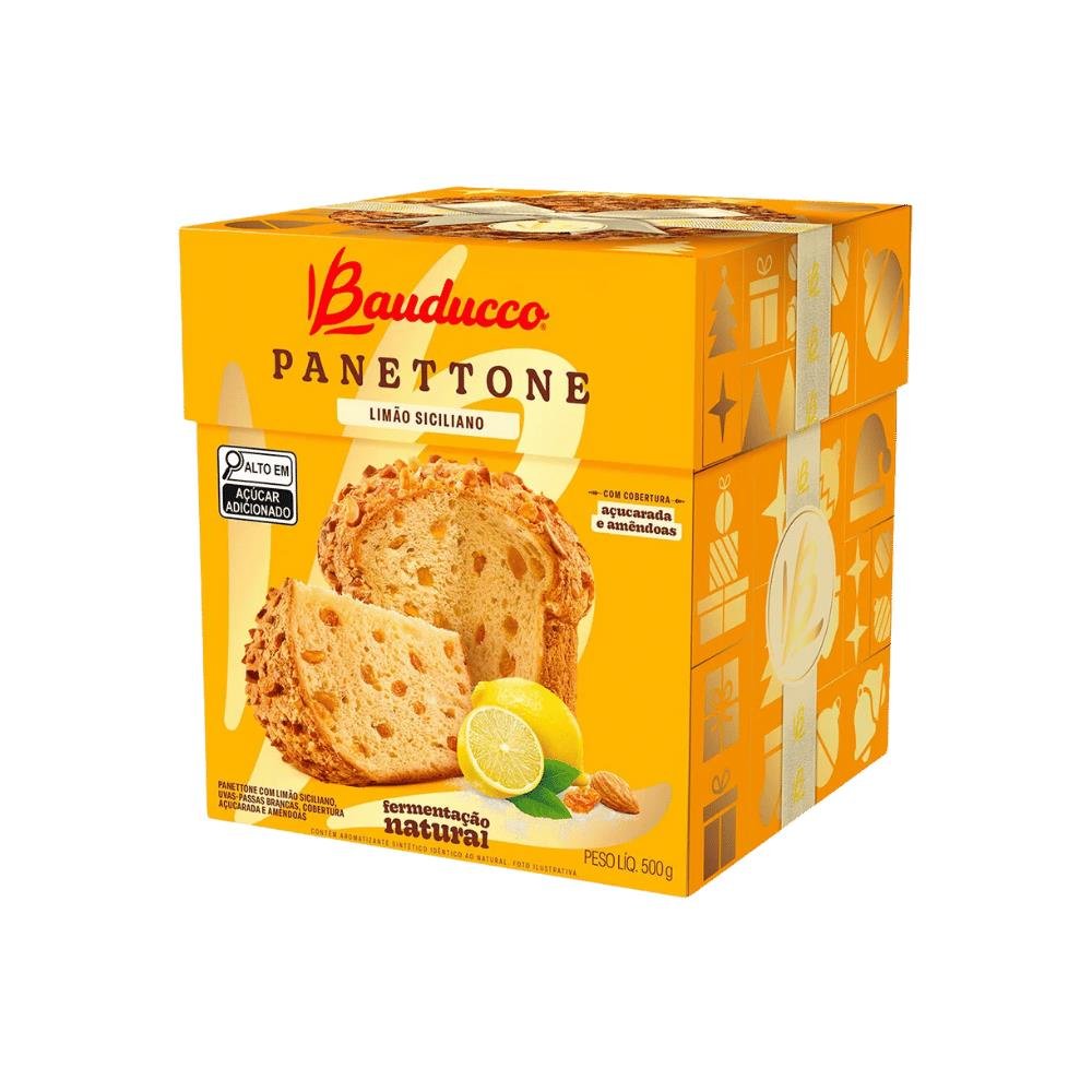 Panettone Bauducco Frutas E Limão 500g Pandurata
