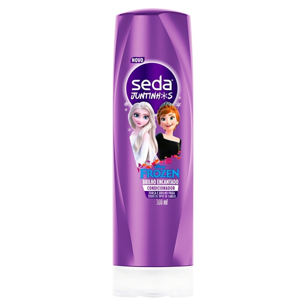 Condicionador Seda Infantil Juntinhos Frozen Brilho Encantado 300ml
