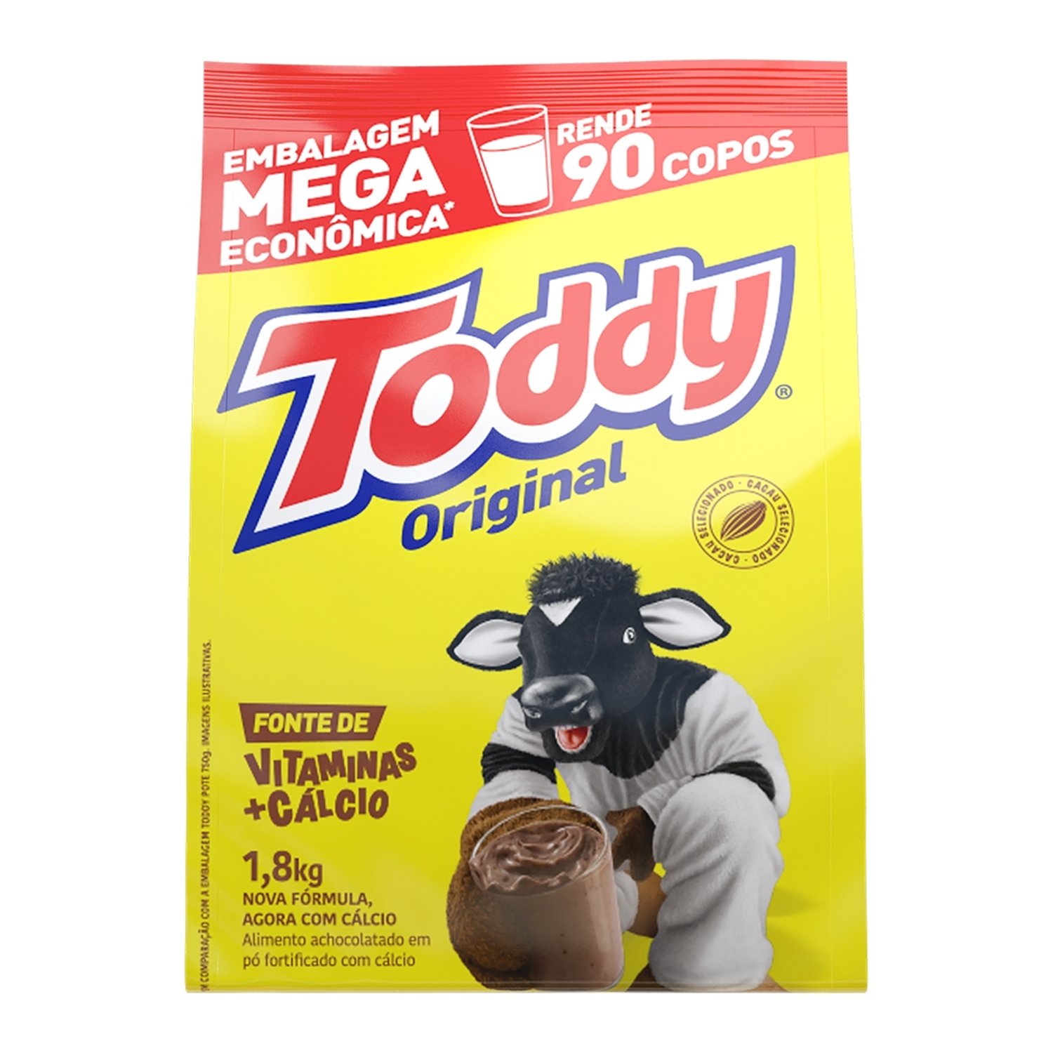 Achocolatado em Pó Toddy Vitaminado 1,8kg