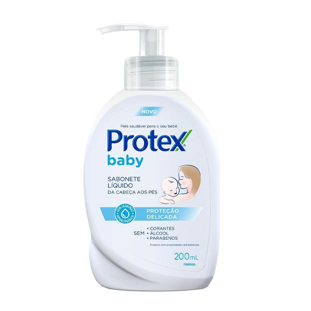 Sabonete Líquido Protex Baby Proteção Delicada 200ml