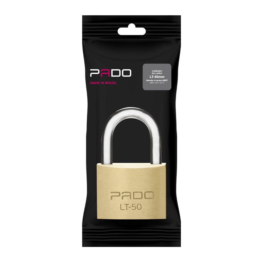 Cadeado Pado LT-50 50mm Flow Pack