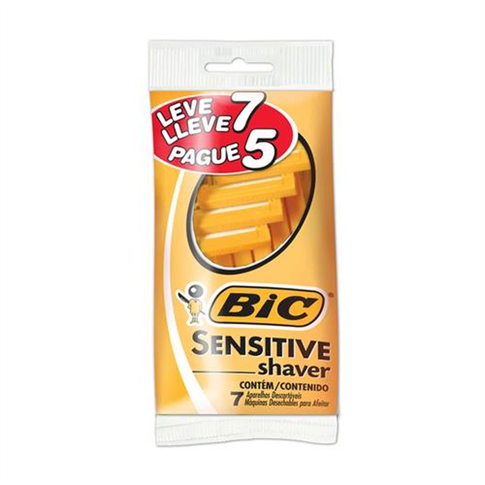 Barbeador Bic Sensitive 1 Lamina 8X7un