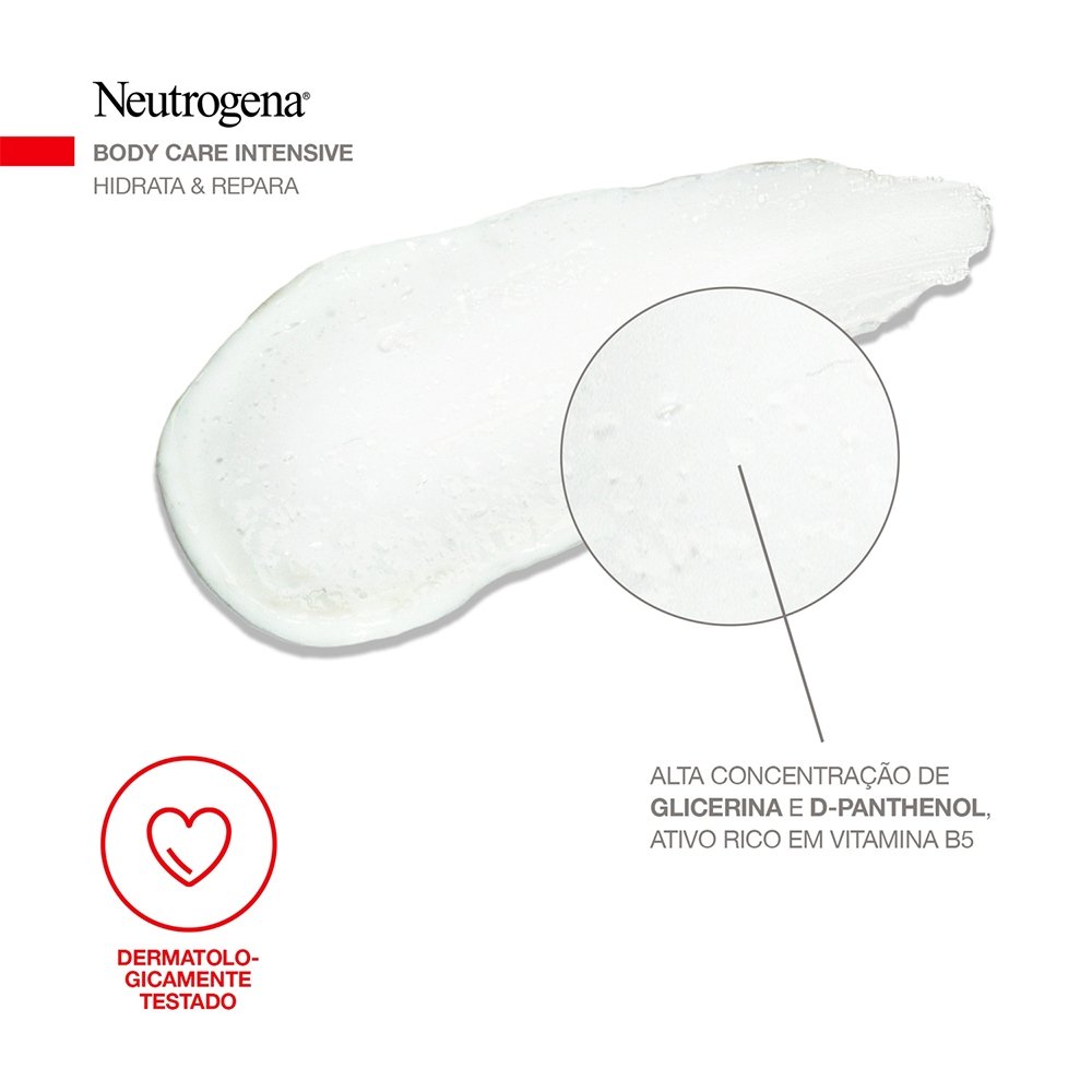 Hidratante Neutrogena Body Care Intensive Hidrata Repara 400ml