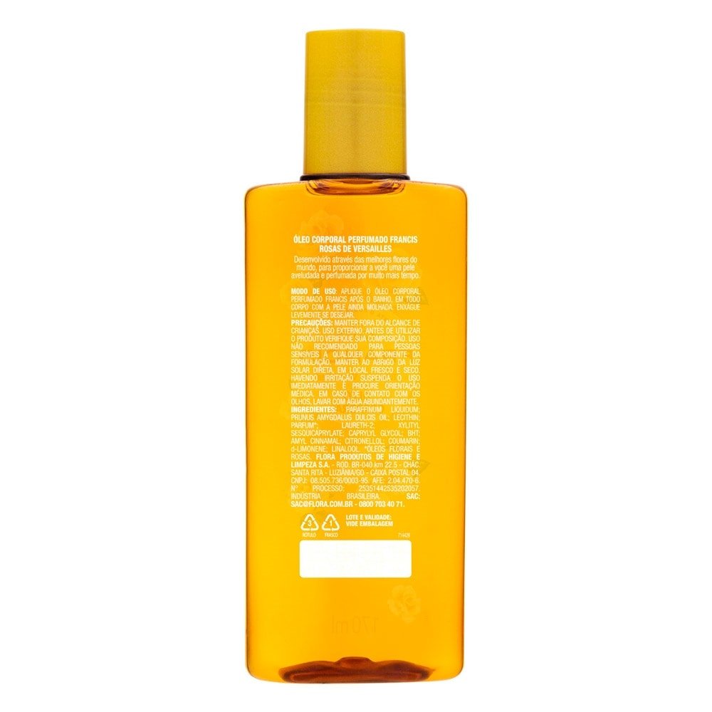 Óleo Corporal Francis Branco 170ml