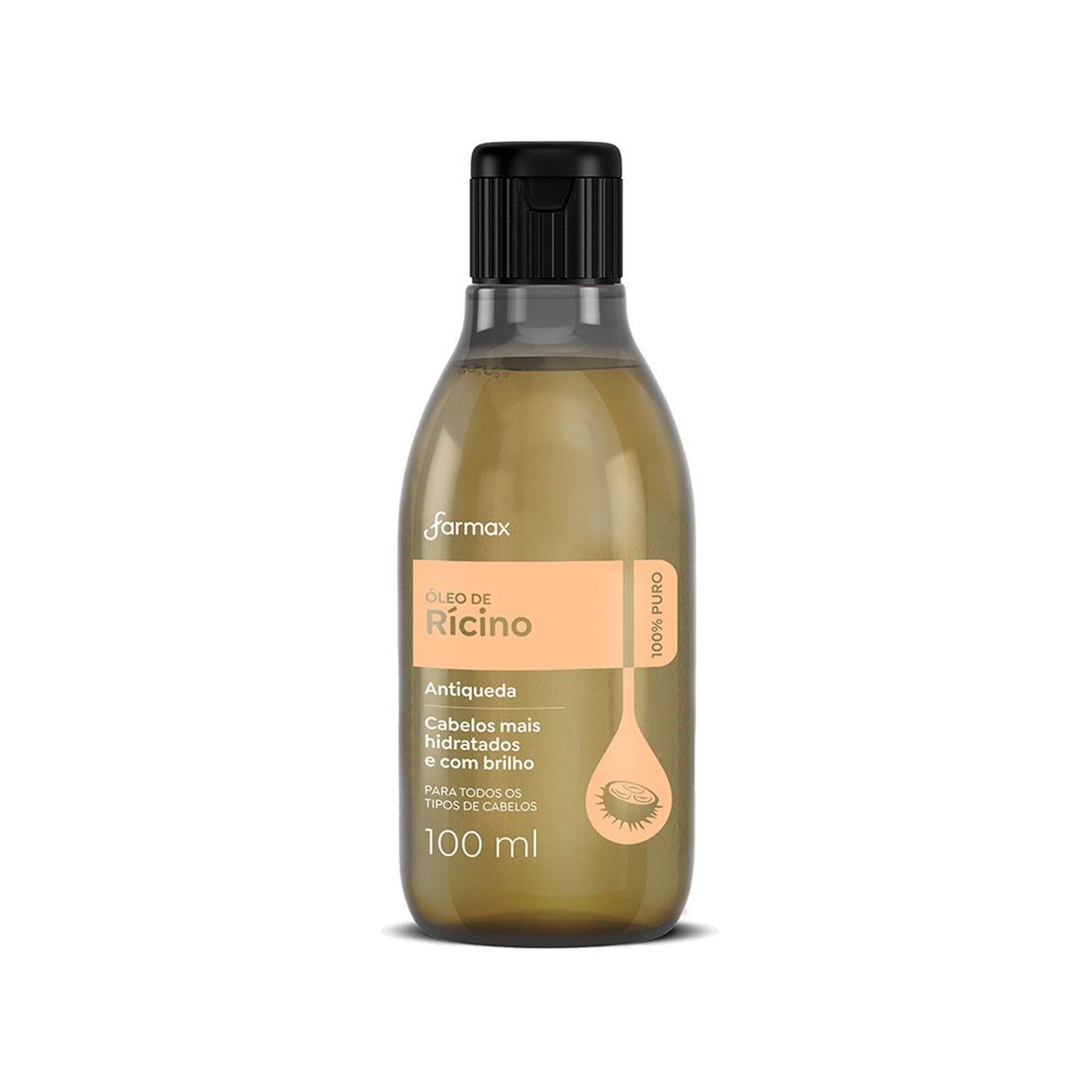 Oleo De Ricino Puro 100Ml Capilar