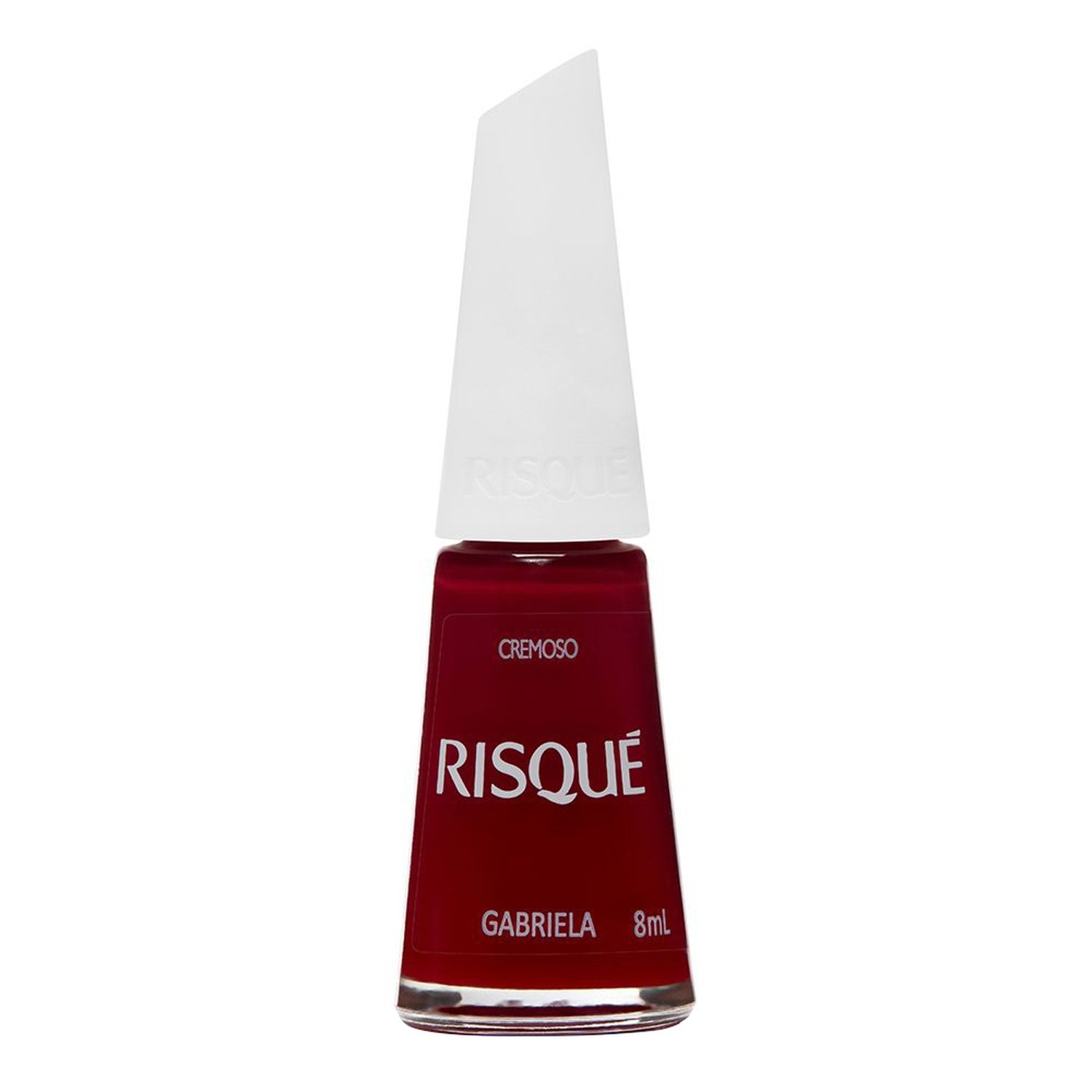 Esmalte Risqué Vermelho Cremoso Gabriela Avulso 8ml