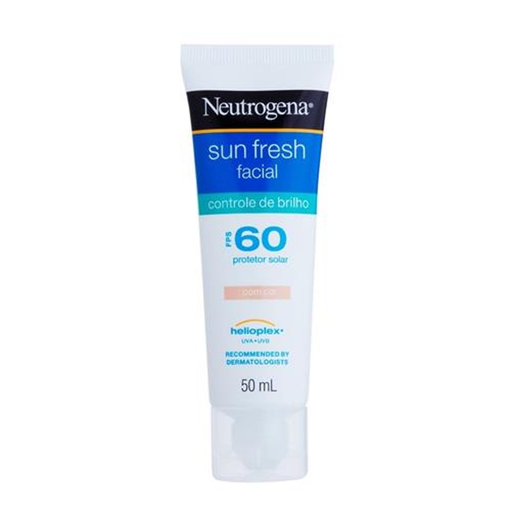 Protetor Solar Facial Neutrogena Sun Fresh FPS60 50ml