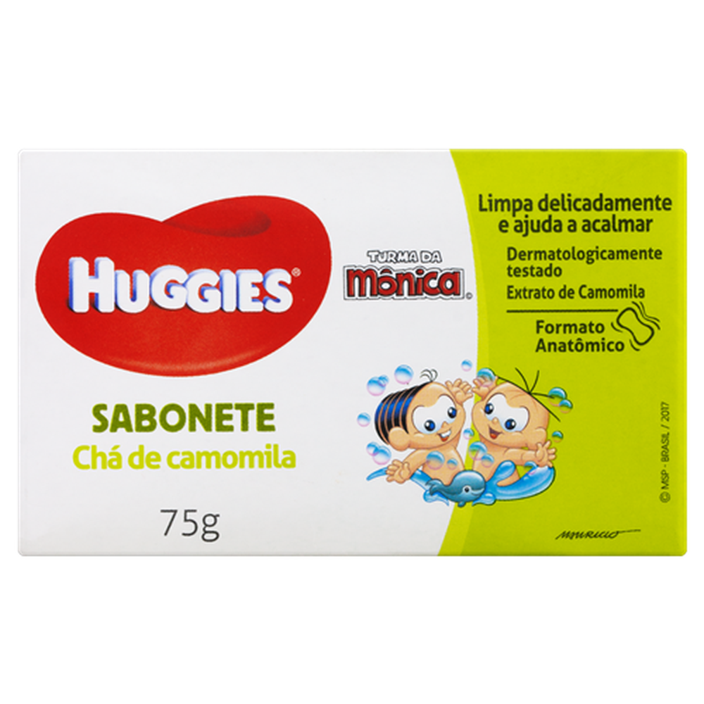 Sabonete Barra Huggies Camomila 75g