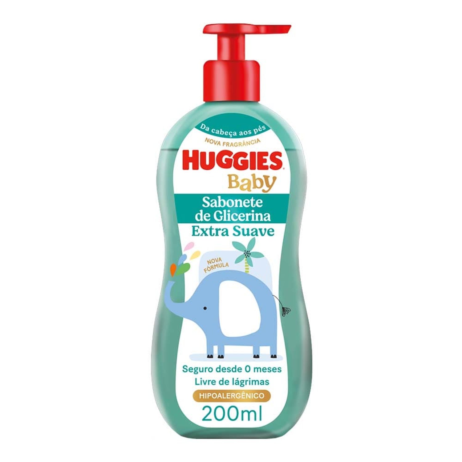 Sabonete Líquido Huggies 200Ml Extra Suave