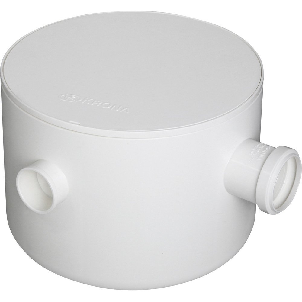 Caixa Sifonada Krona com Tampa Redonda N23 DN 250x172x50