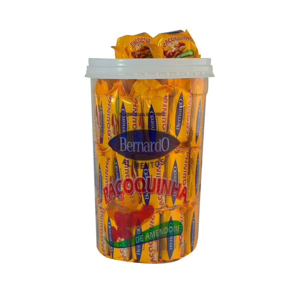 Paçoca Rolha Bernardo - Caixa com 6x750g