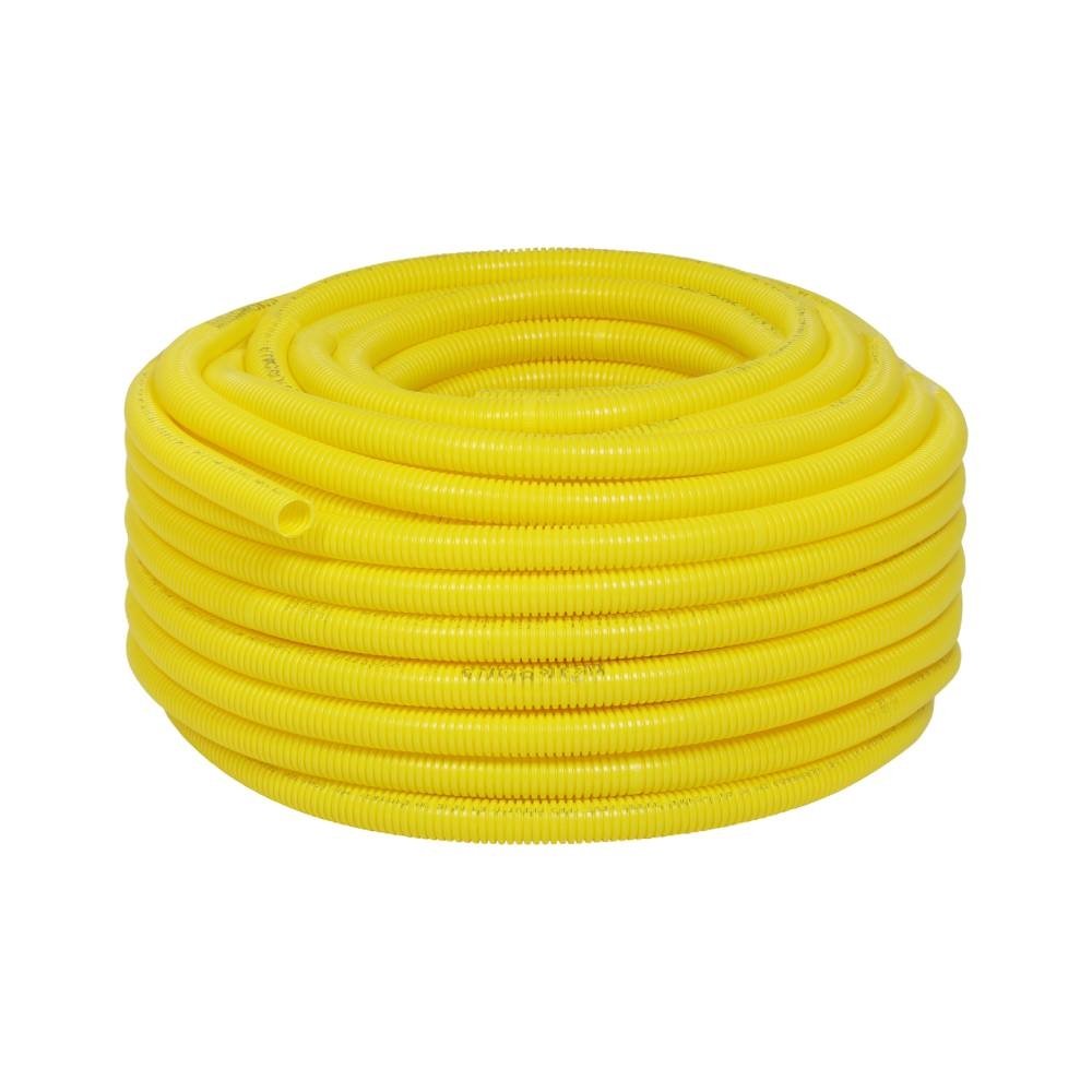 Eletroduto Krona PVC Flexível Corrugado 20mmx50m Amarelo
