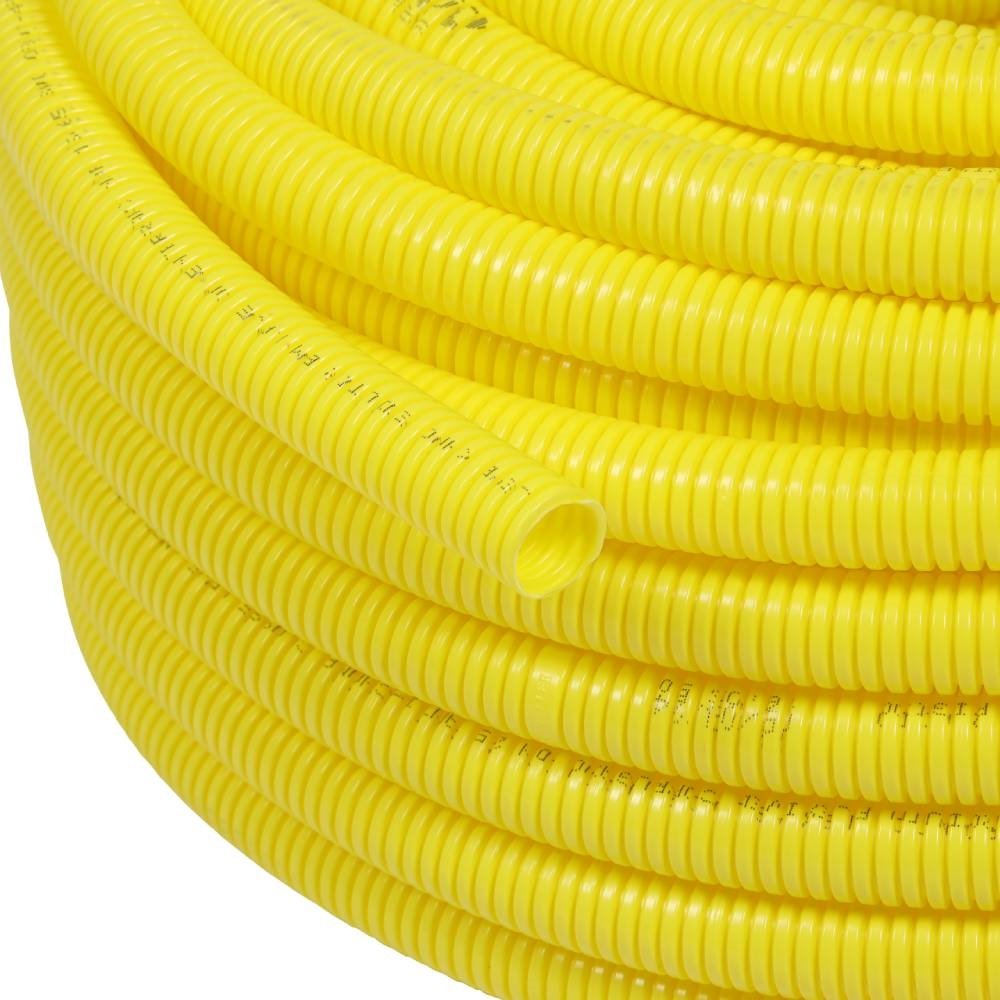 Eletroduto Krona PVC Flexível Corrugado 20mmx50m Amarelo