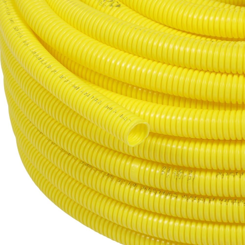 Eletroduto PVC Krona Flexível Corrugado 25mm x 10m Amarelo