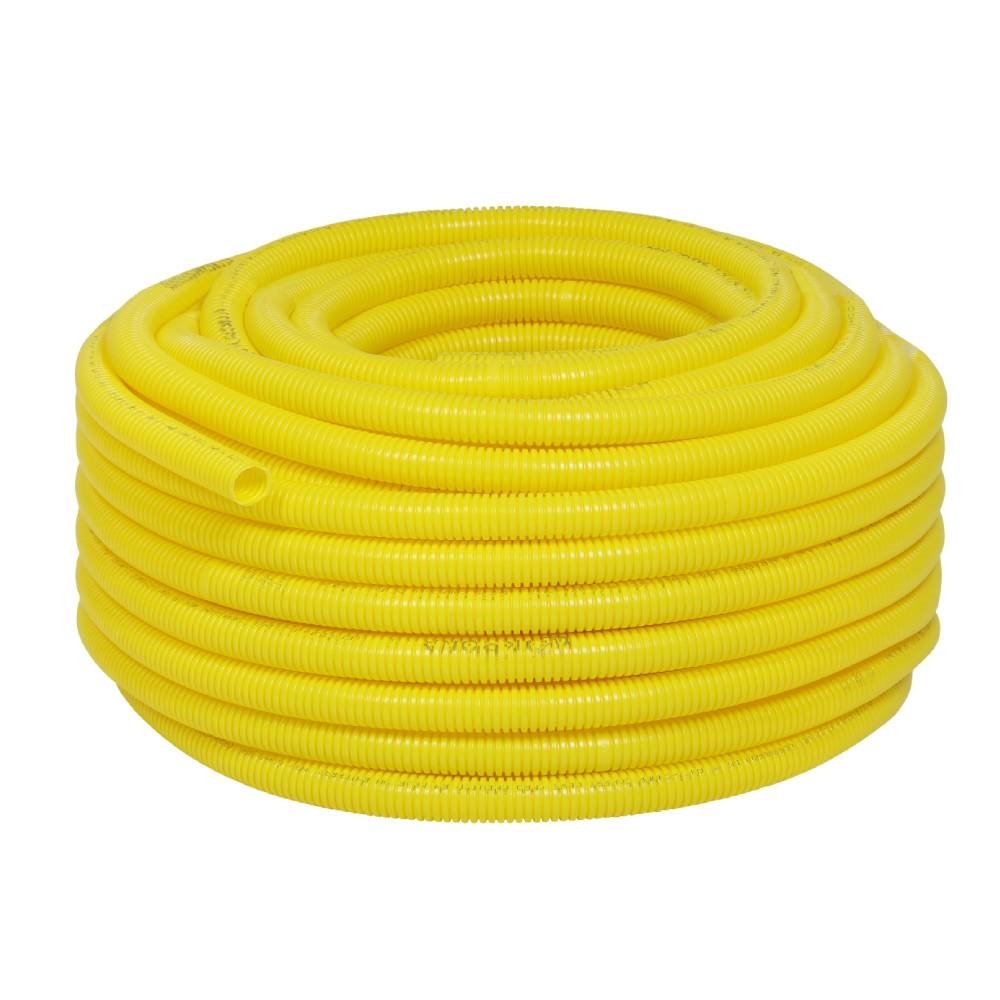 Eletroduto Krona PVC Flexível Corrugado 25mmx50m Amarelo