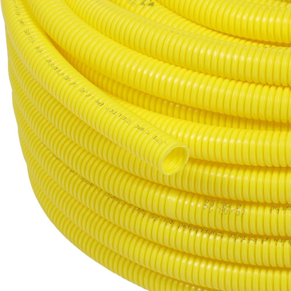 Eletroduto Krona PVC Flexível Corrugado 25mmx50m Amarelo