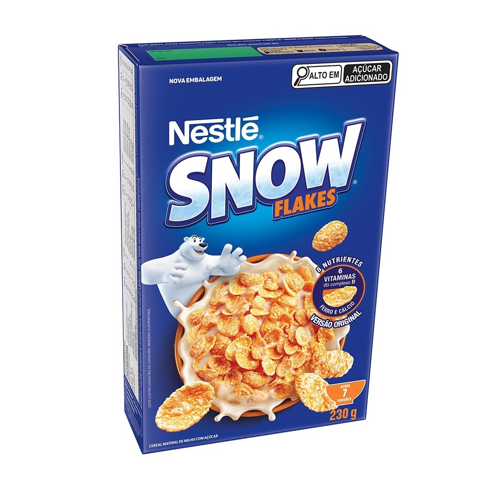 Cereal Matinal Nestlé Snow Flakes 230g