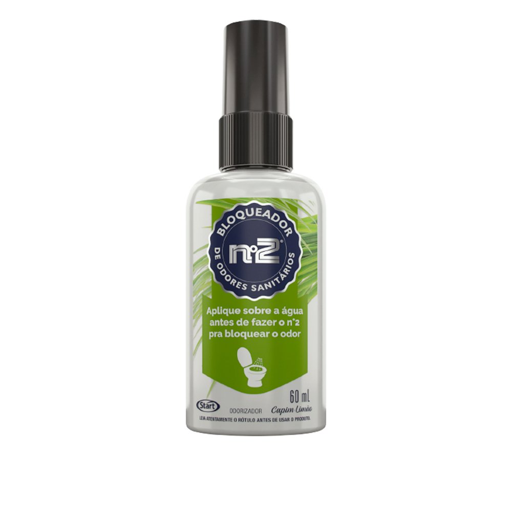 Bloqueador Odor Sanitario Start Numero 2 Capim Limao 60ml