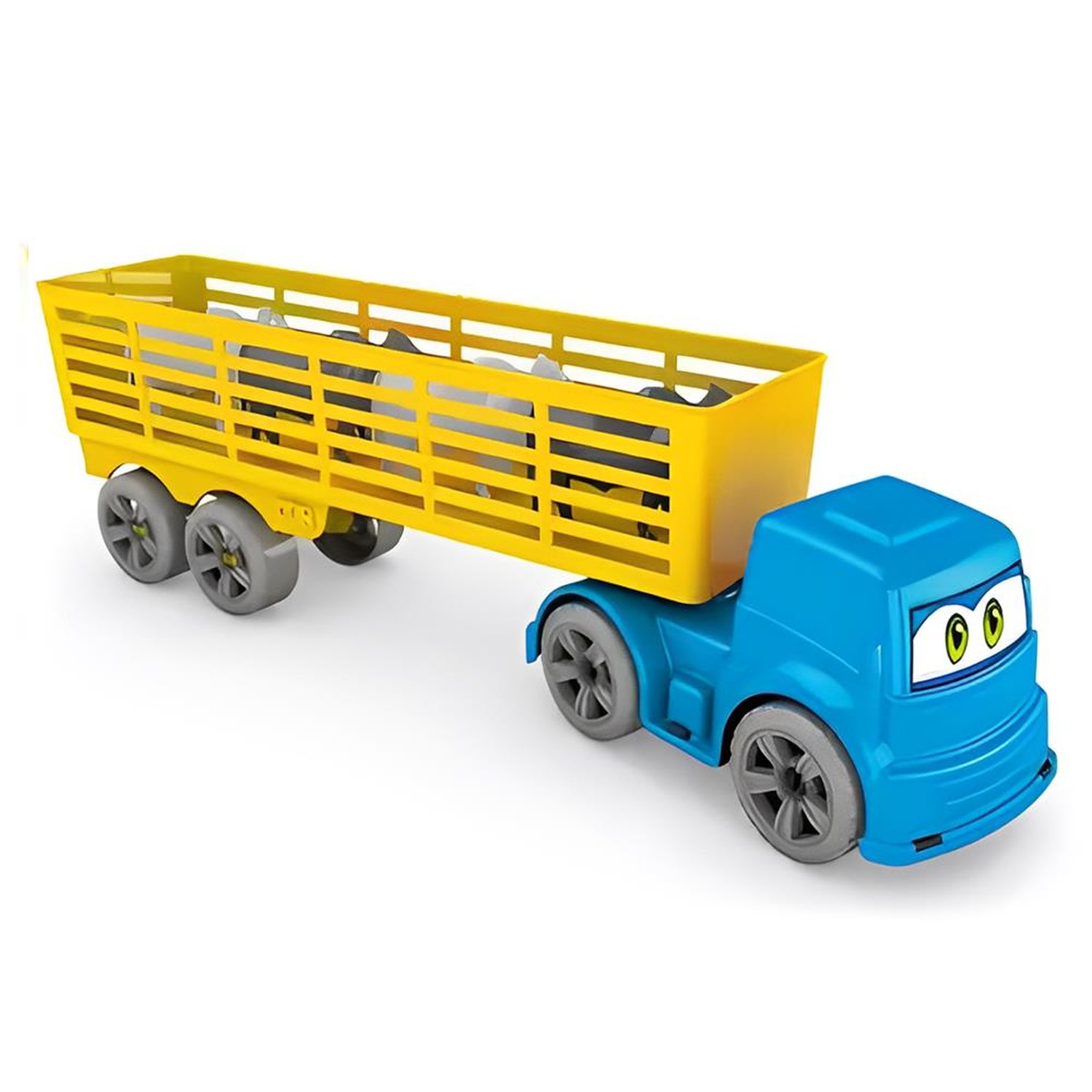Caminhão Carreta Boiadeiro Com 4 Bois