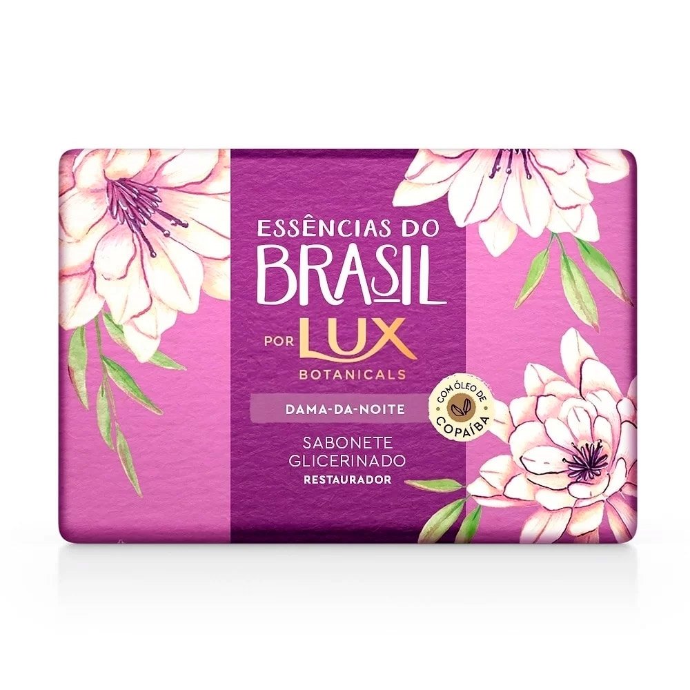 Sabonete Lux Botanicals Essencias do Brasil Dama da Noite 120g - Embalagem com 12 Unidades