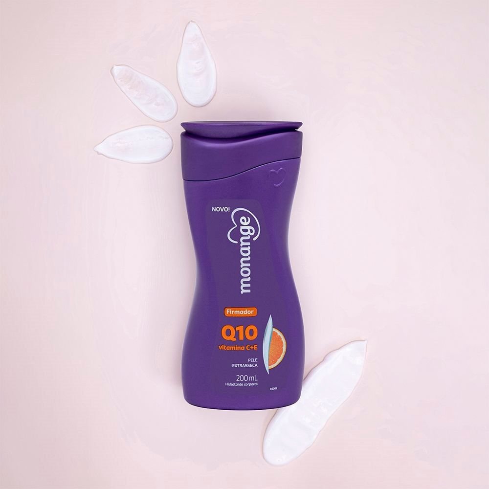 Hidratante Monange Firmador Q10 Vitamina C+E Pele Extra Seca 200ml