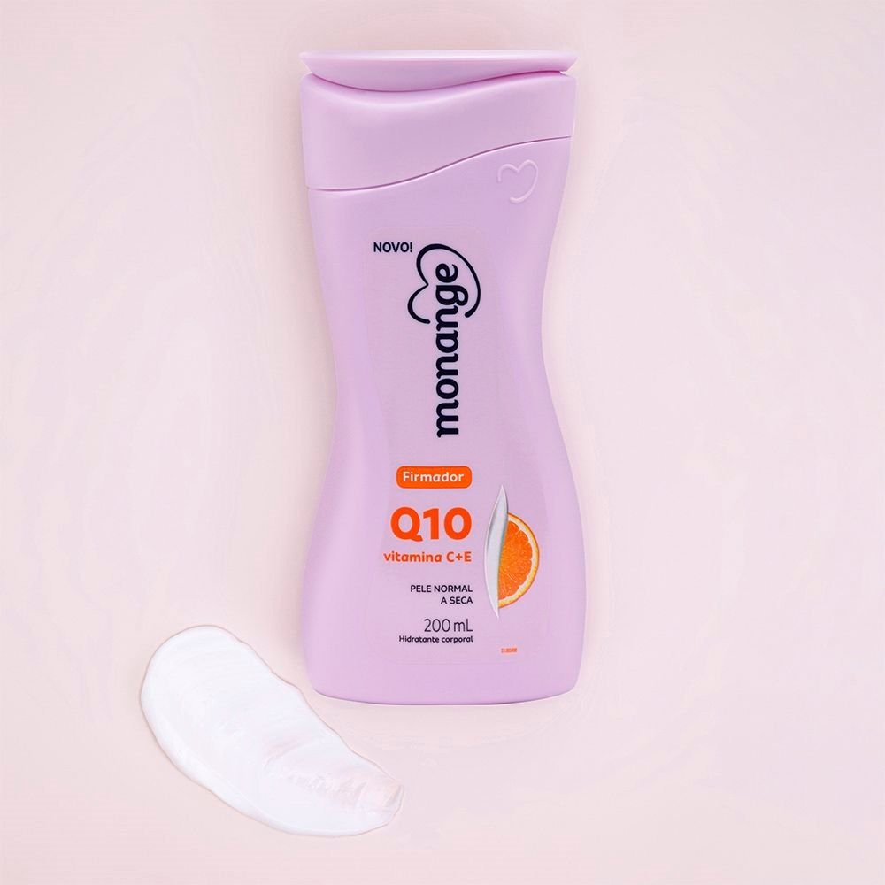 Hidratante Monange Firmador Q10 Vitamina C+E Pele Normal a Seca 200ml