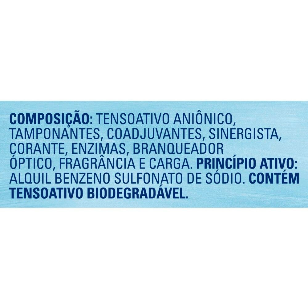 Sabão em Pó Omo Puro Cuidado 800g - Embalagem com 20 Unidades