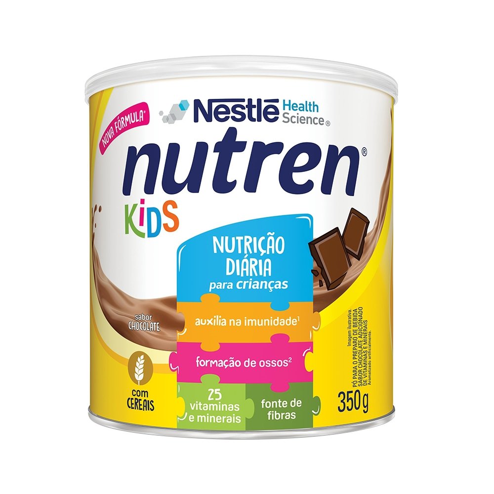 Complemento Alimentar Nutren Nestlé Kids Chocolate 350g