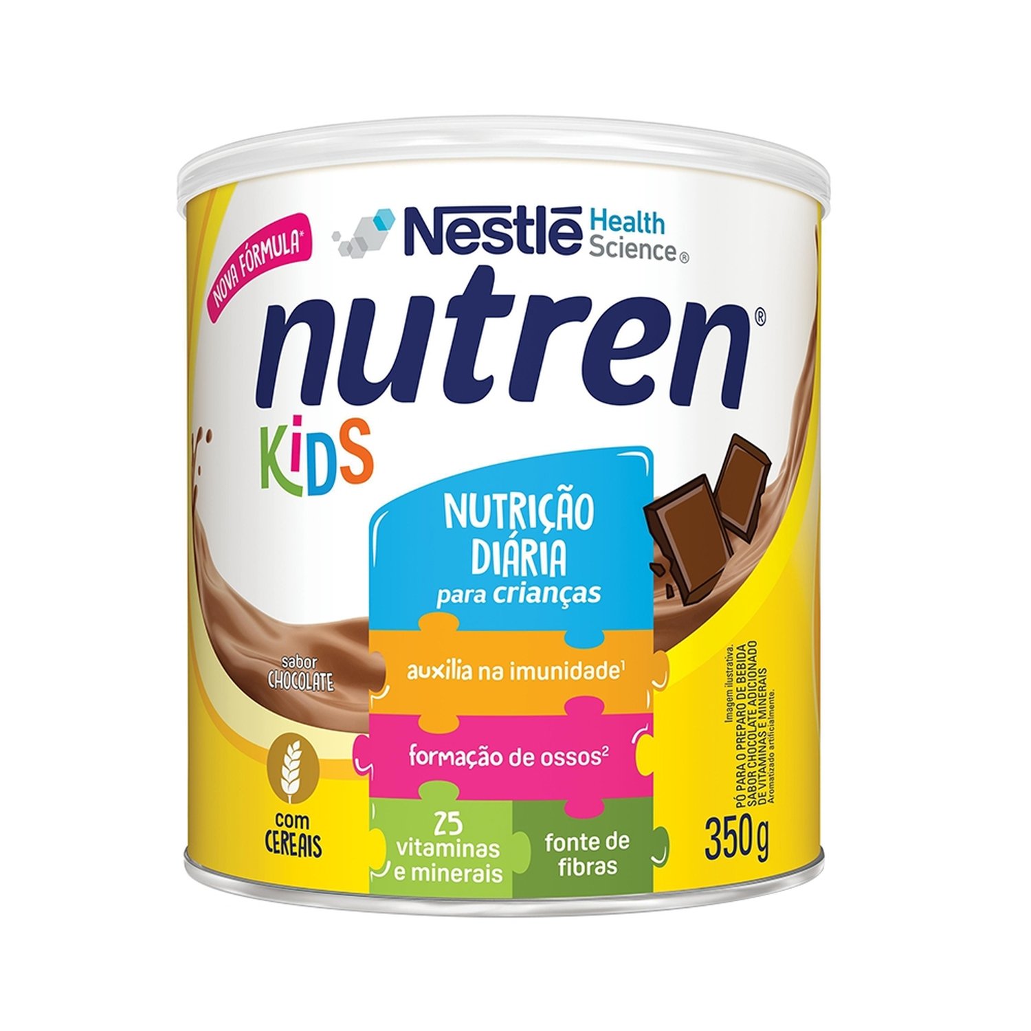 Complemento Alimentar Nutren Nestlé Kids Chocolate 350g