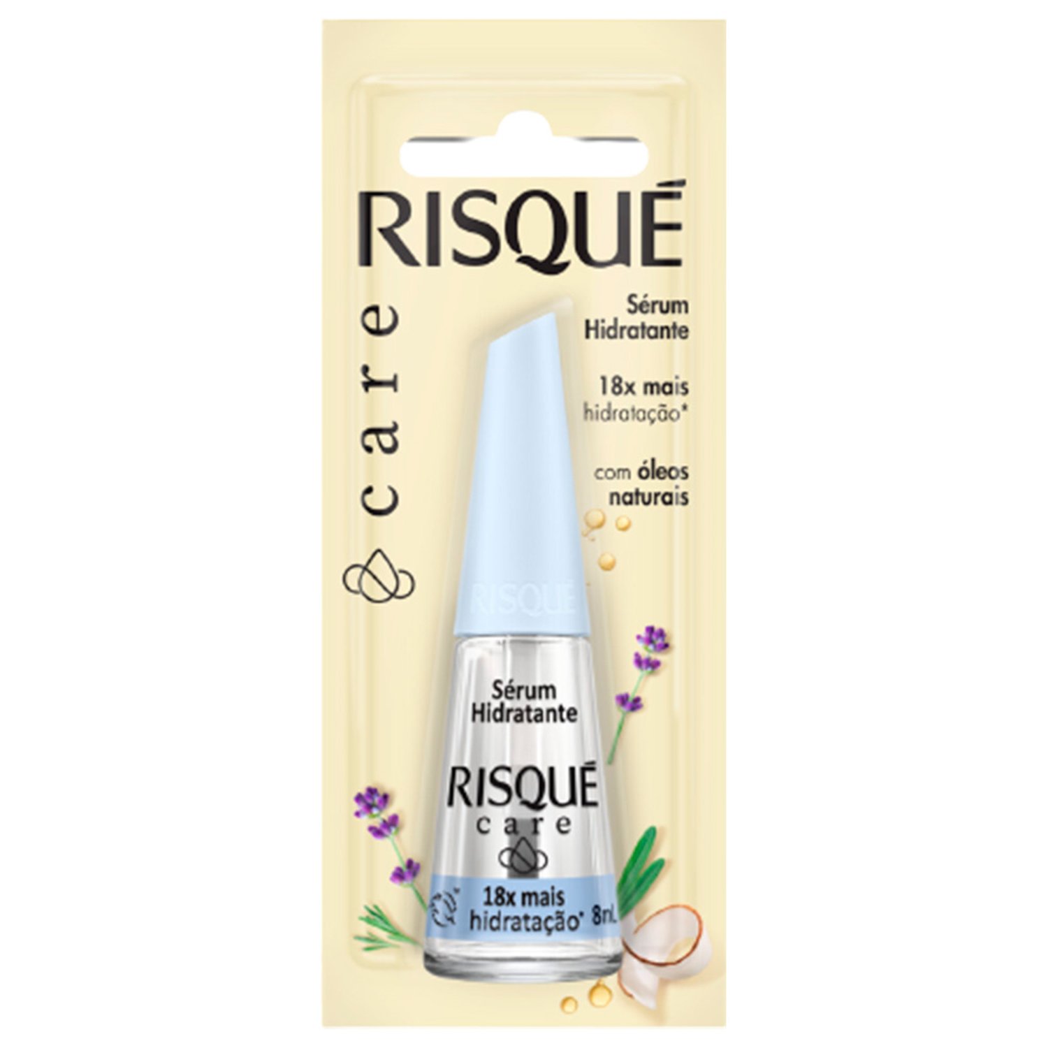 Esmalte Risqué Care Technology Sérum Hidratante Blister 8ml