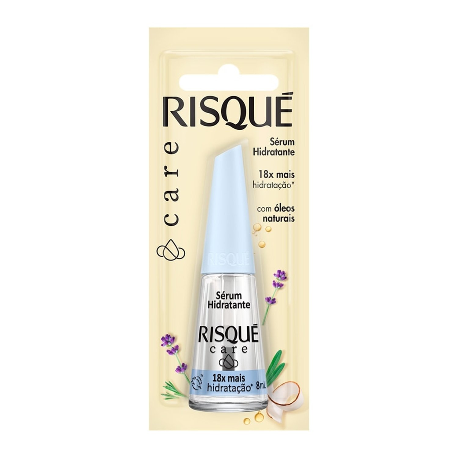 Esmalte Risqué Care Technology Sérum Hidratante Blister 8ml