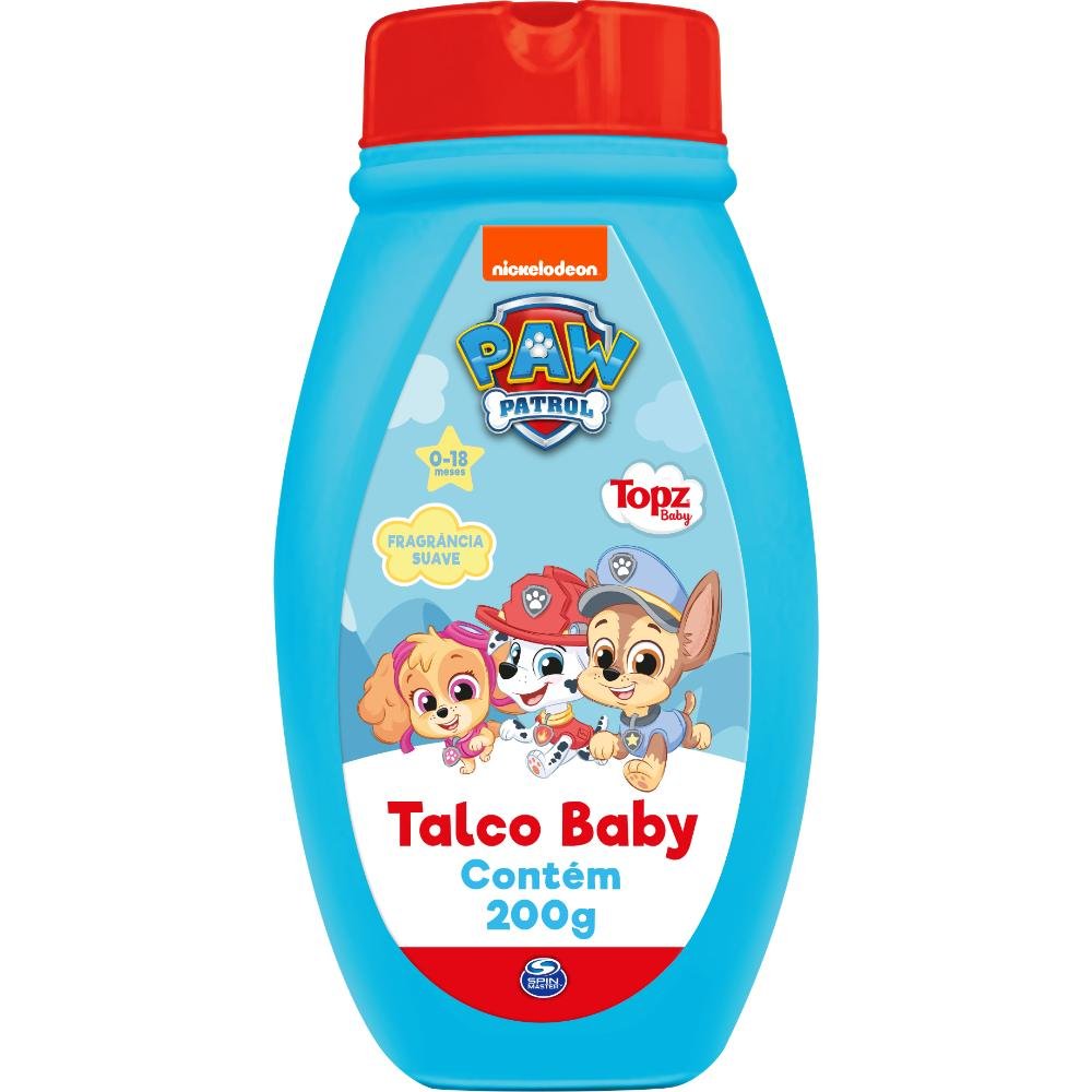 Talco Patrulha Canina Topz Baby 200G