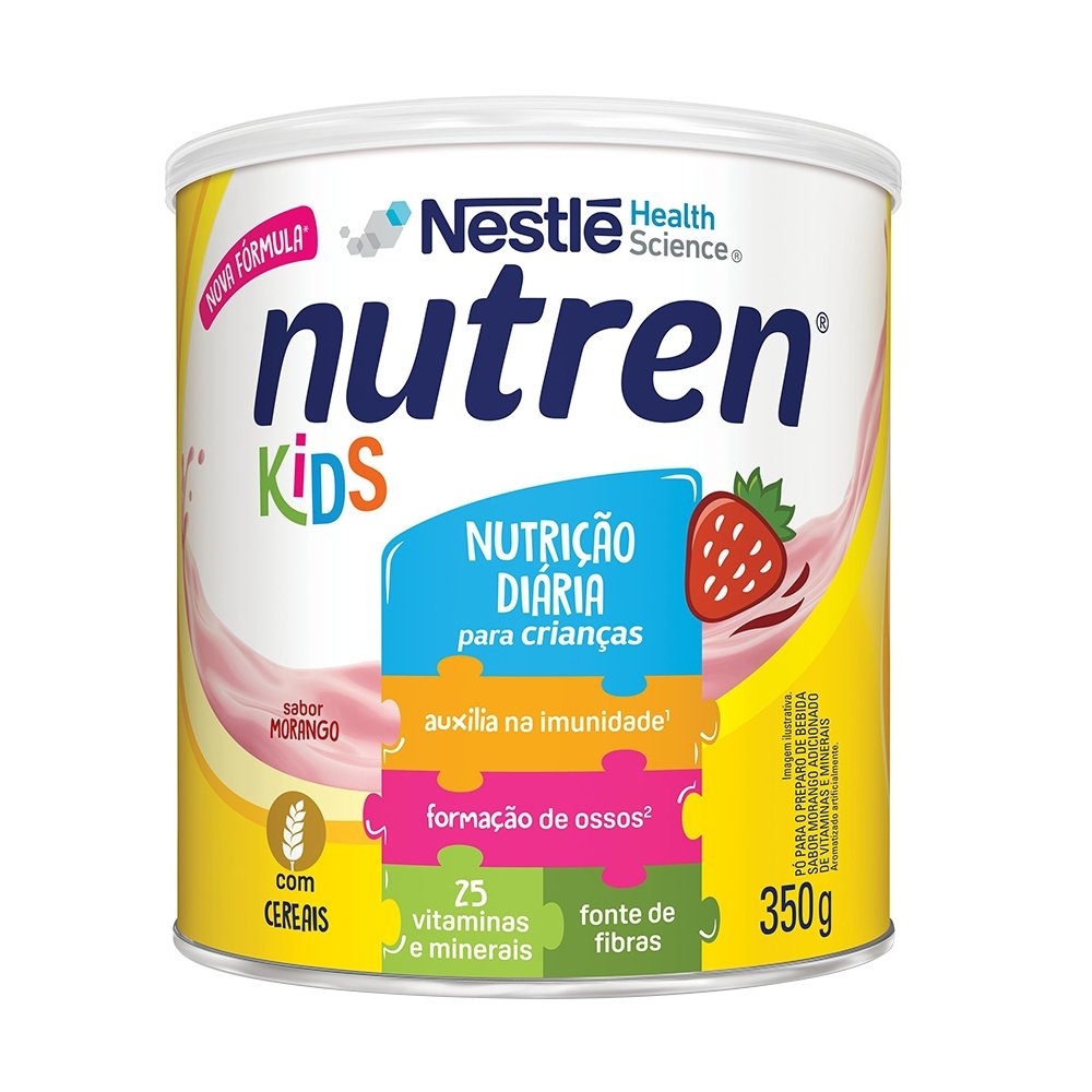 Complemento Alimentar Nutren Kids Morango 350g
