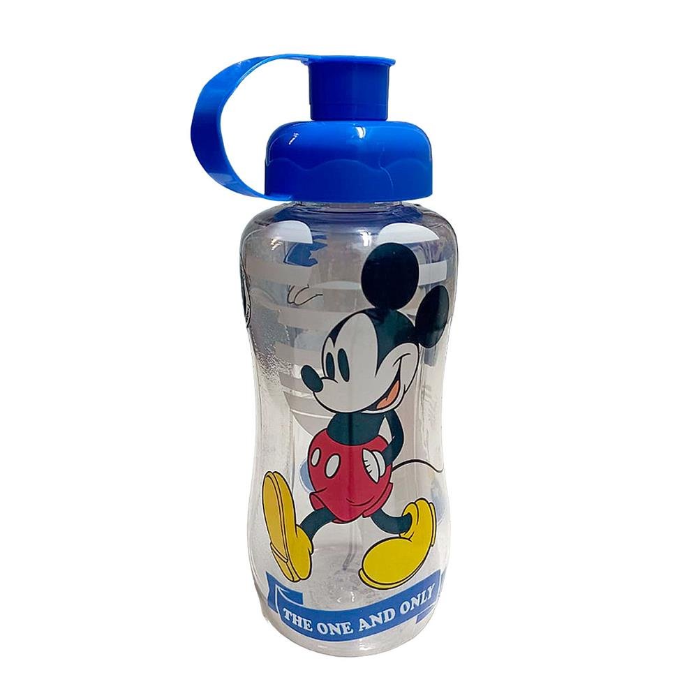 Garrafa Mickey Com Tubo De Gelo Plasduran 550Ml Ref 470828