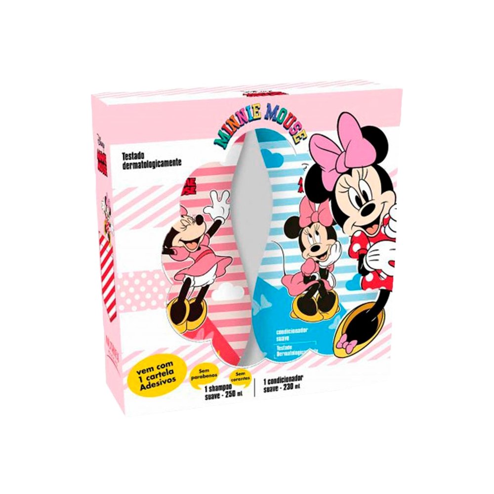Kit Shampoo+condicionador Minnie Suave 230ml Nutriex
