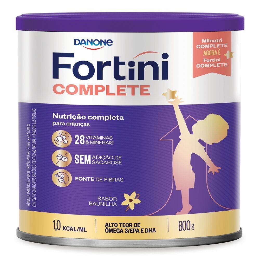 Fórmula Infantil Fortini Complete Baunillha 800g