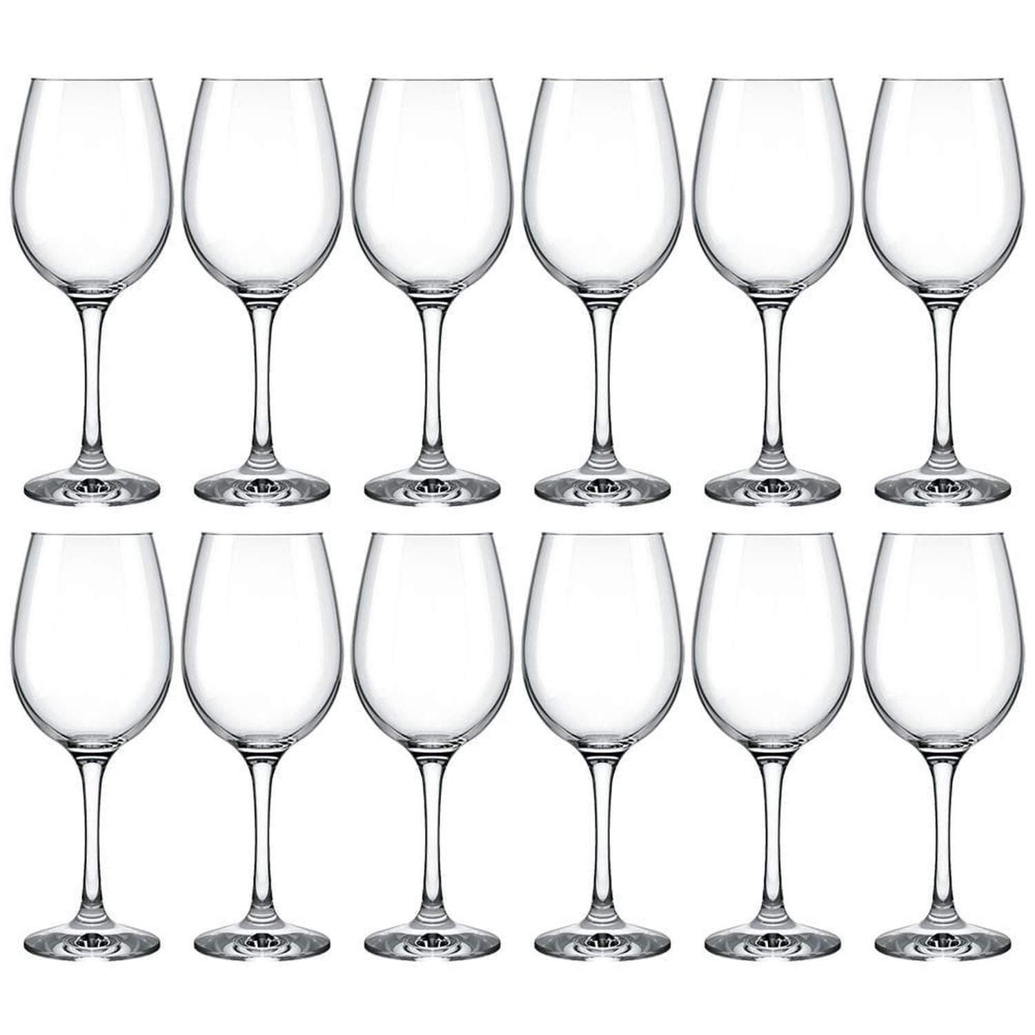 Conjunto De Taças Para Vinho Nadir Barone 385 Ml ¿ 12 Peças