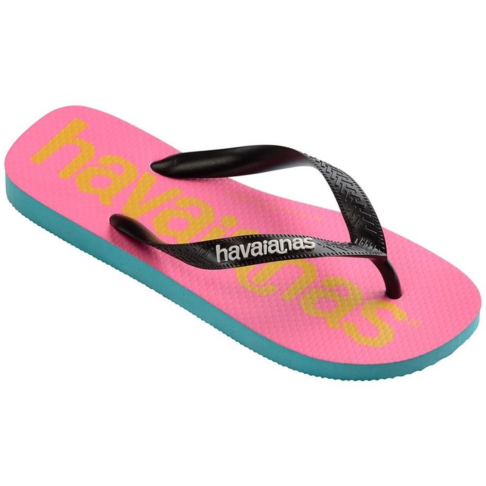 Havaianas Top Logomania Rosa/Azul 41/2