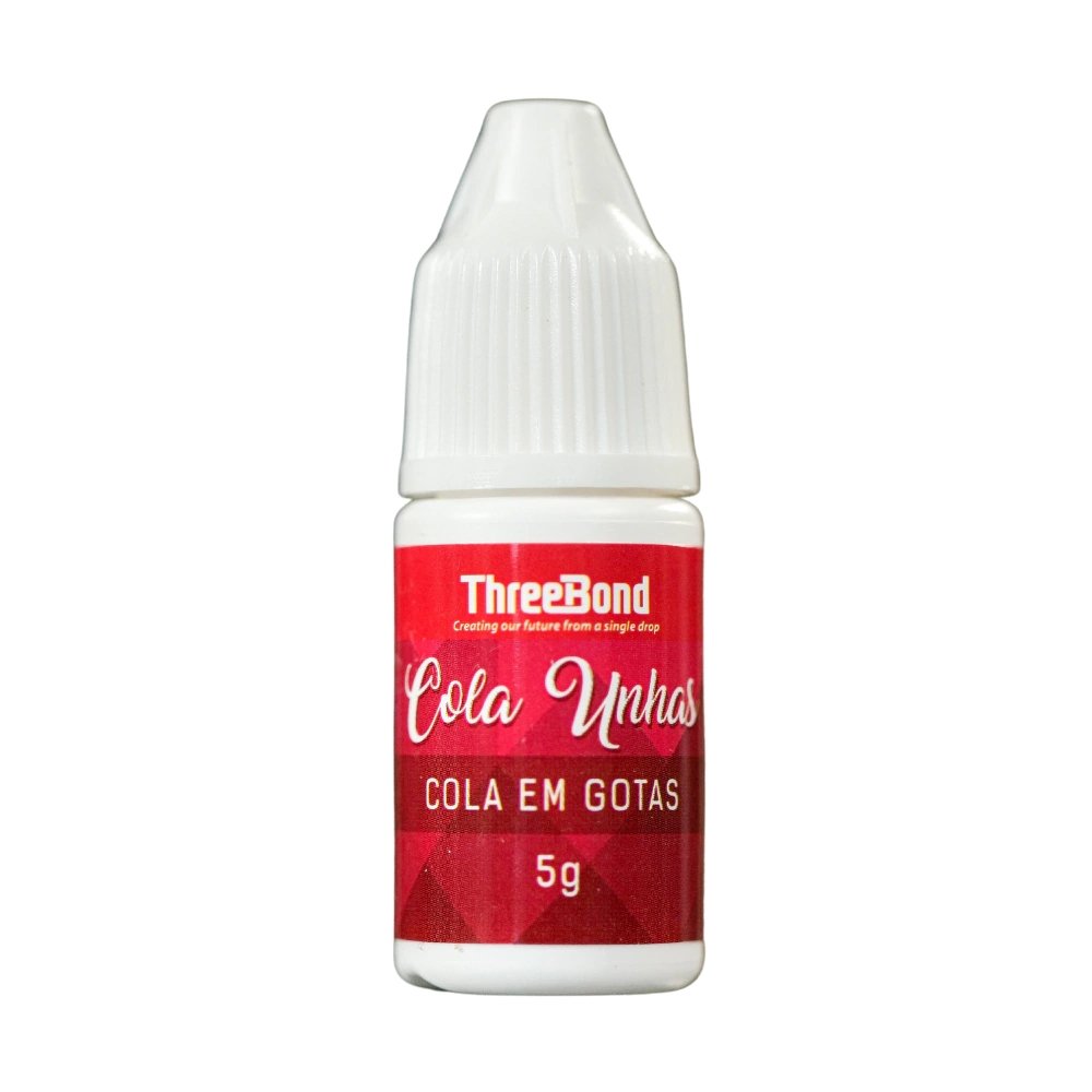 Cola para Unhas Postiças Three Bond em Gotas 5g