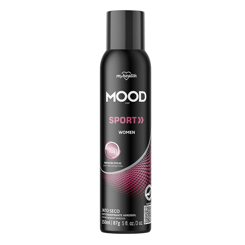 Desodorante Mood Aerossol Women Sport 48h 150ml