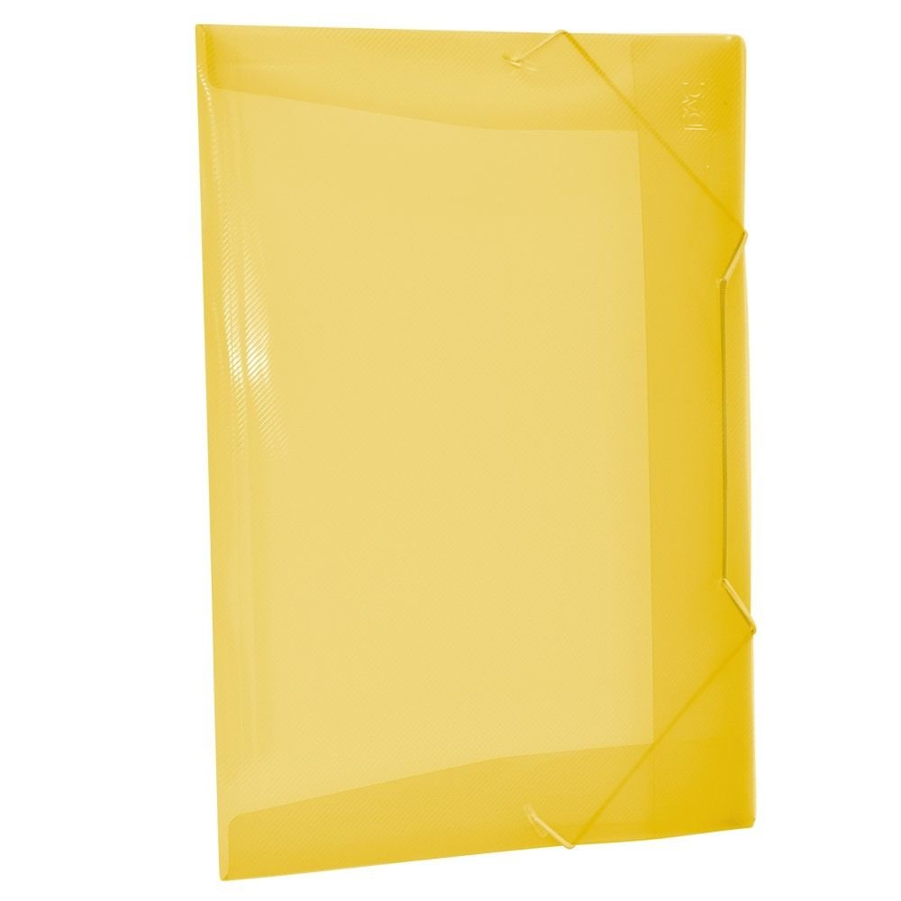 Pasta Aba Elástica Ofício Sem Lombo Economic Amarelo Line 501pp-am-f Dac