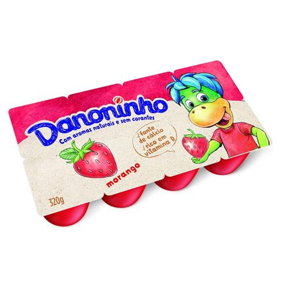 Danoninho Petit Morango Bandeja 320G