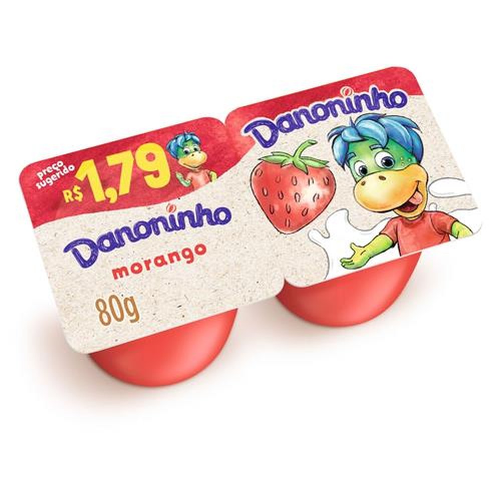 Danoninho Petit Morango Individual 80G