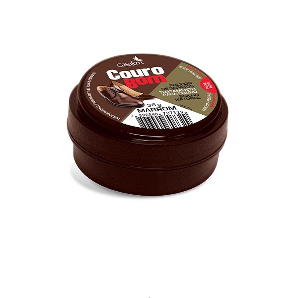 Couro Bom Creme 36gr Marrom