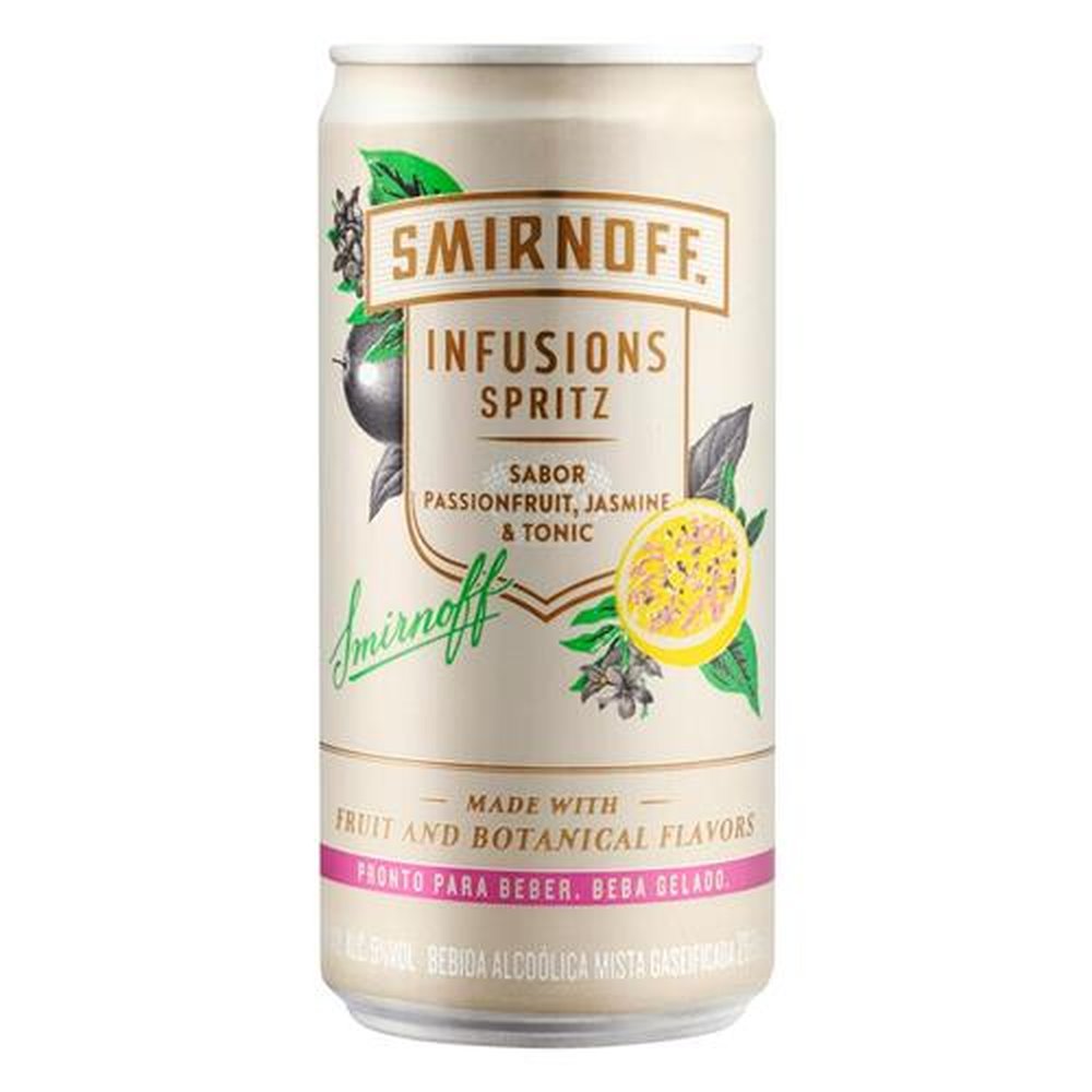 Vodka Smirnoff Infusion Spritz Maracujá e Jasmin 269ml