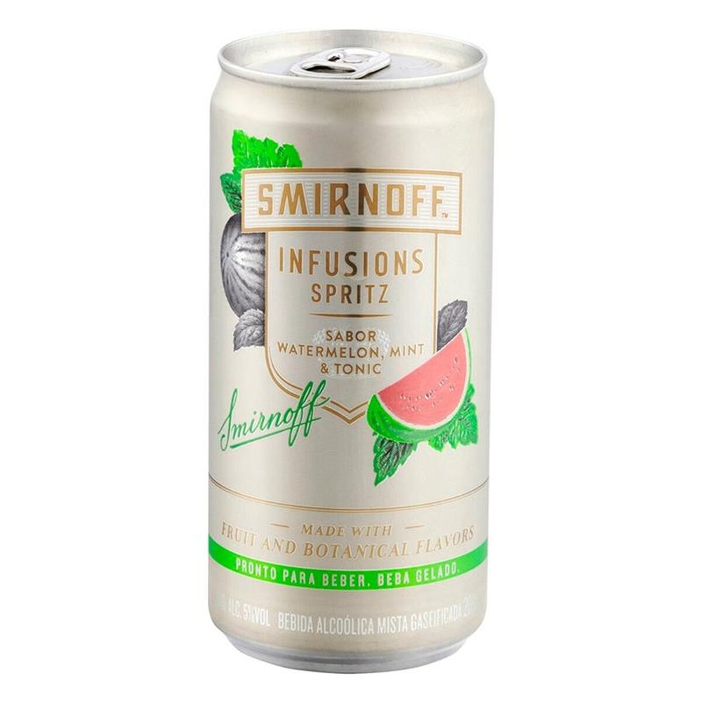 Vodka Smirnoff Infusions Spritz Melancia e Menta 269ml