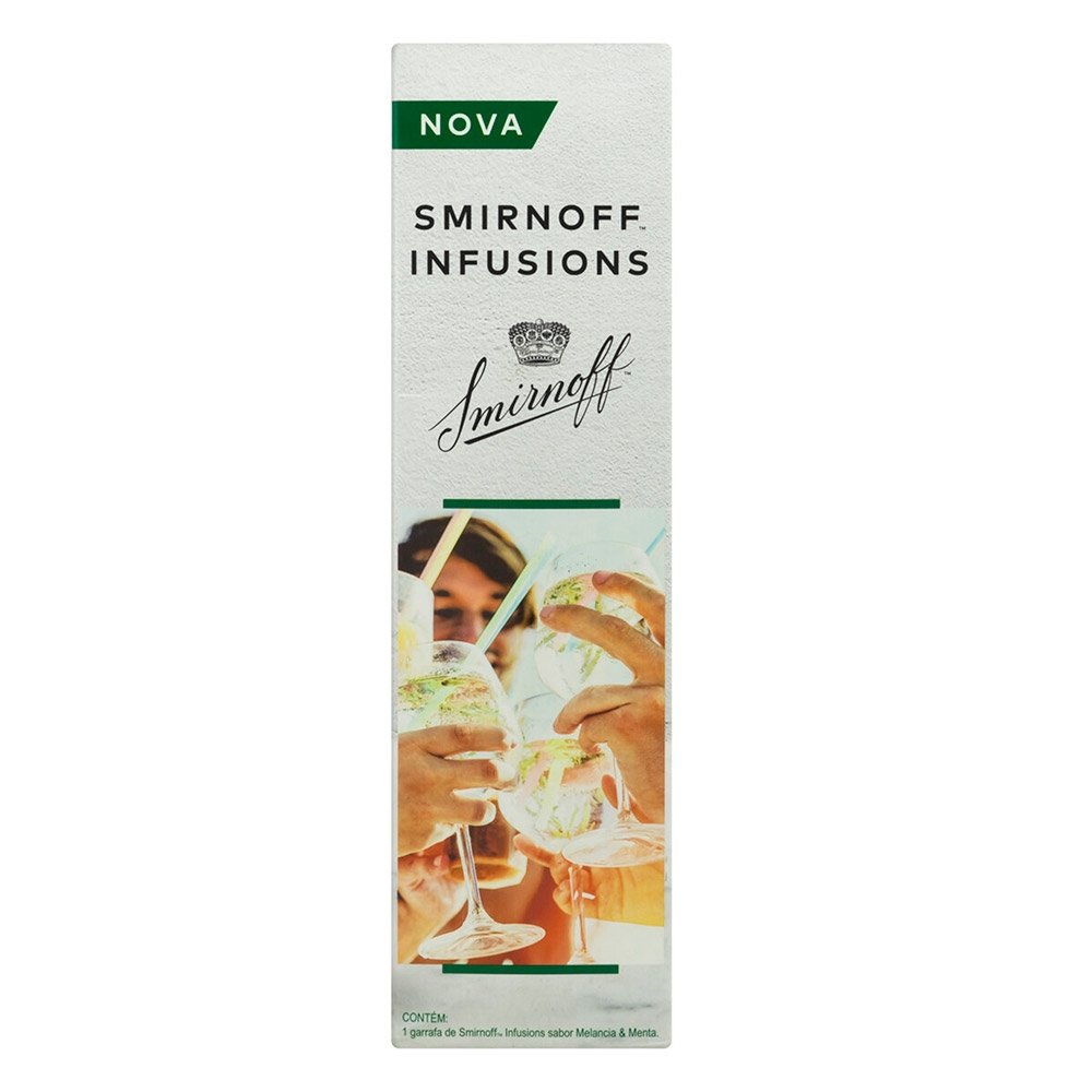 Vodka Smirnoff Infusions Watermelon e Mint 998ml