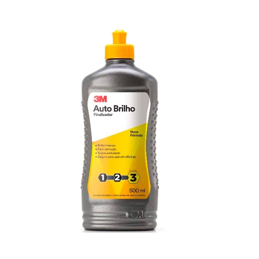 Cera Automotiva 3M Líquida Auto Brilho Profissional 500ml