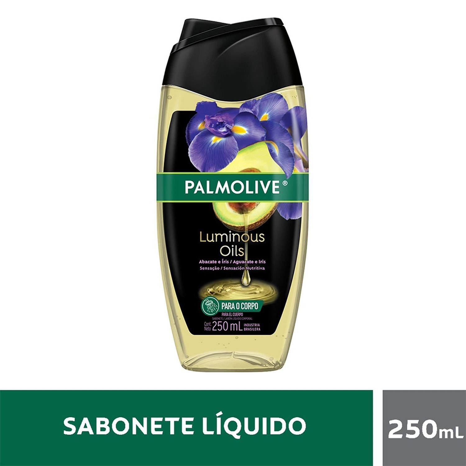 Sabonete Líquido Palmolive Luminous Oils - Para o Corpo Sensação Nutritiva 250ml