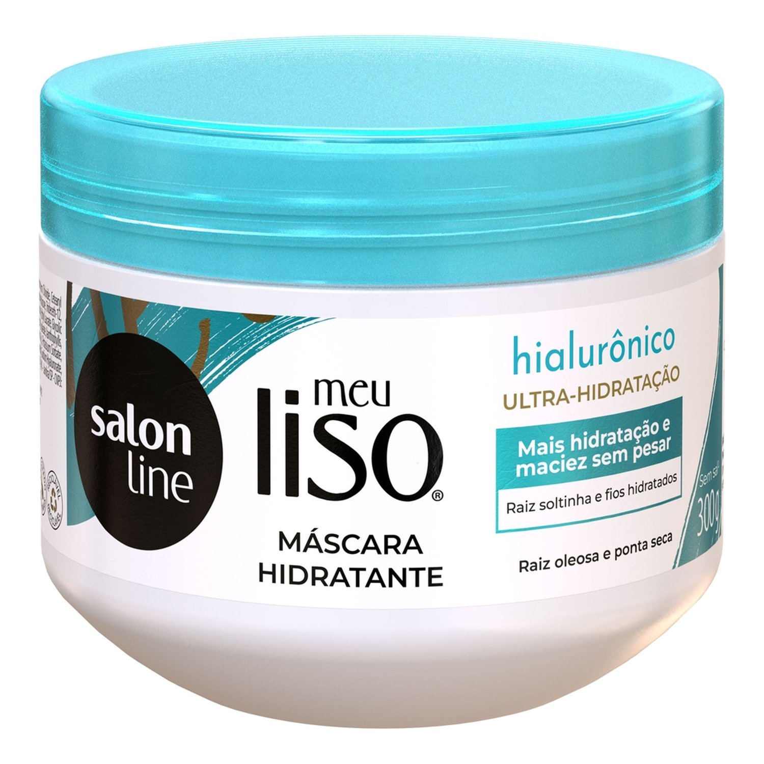 Mascara Salon Line Meu Liso Spa Capilar Hialurônico 300G.